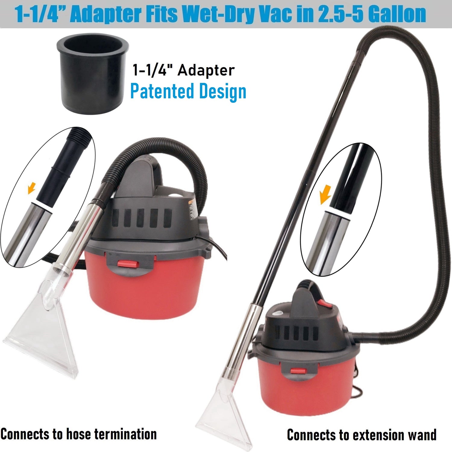 For European Market, Fits All Wet Vacuums Cleaners, 19cm Width Extract –  HAPPY TREE CLEAN